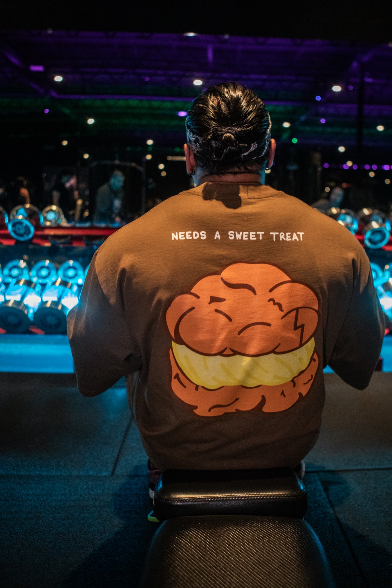 "Needs a Sweet Treat" Heavyweight Oversized Tee