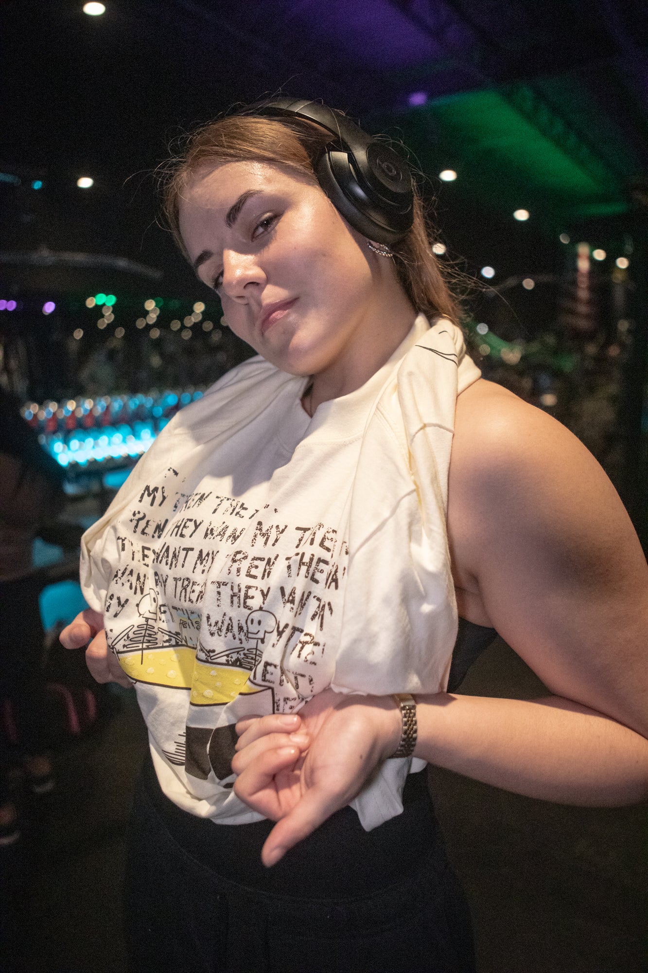 "Schizophrenic Lifter" Heavyweight Oversized Tee