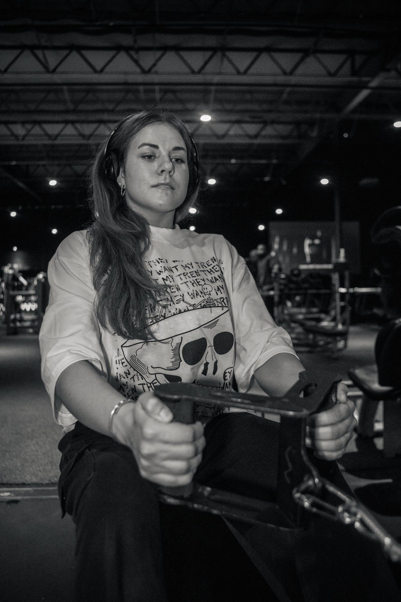 "Schizophrenic Lifter" Heavyweight Oversized Tee