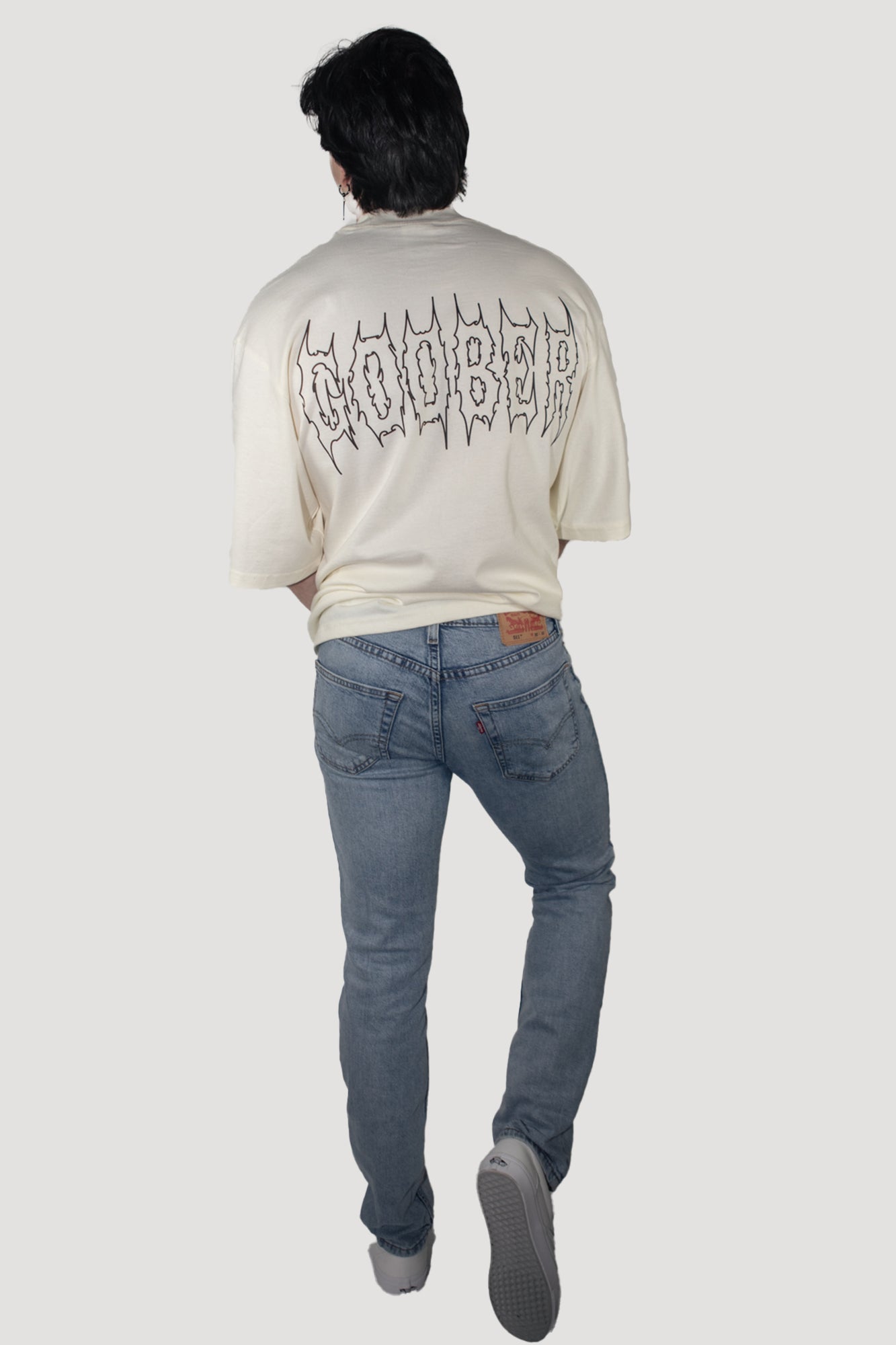 "Schizophrenic Lifter" Heavyweight Oversized Tee