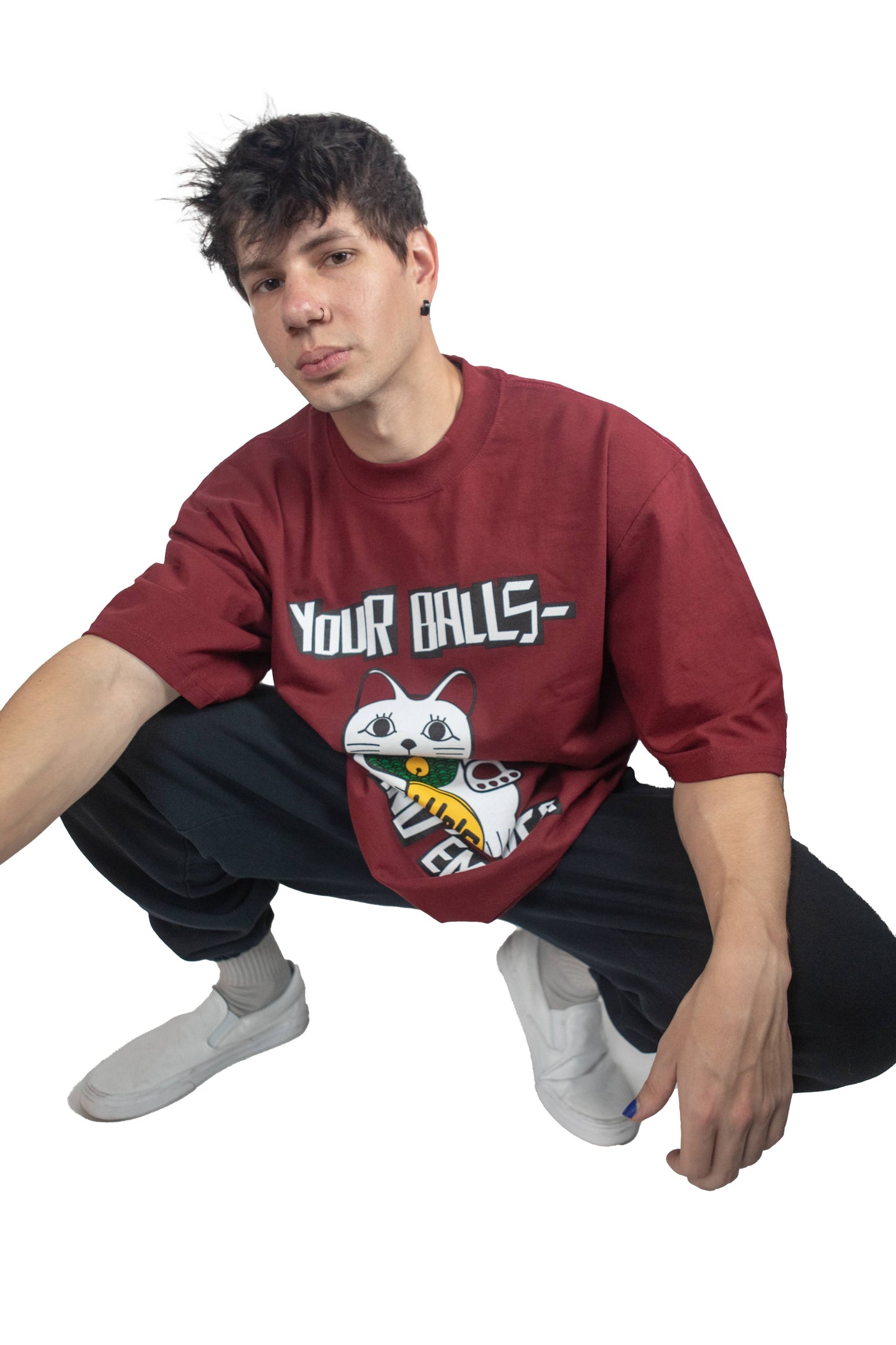 "Your Balls-" Heavyweight Oversized Tee