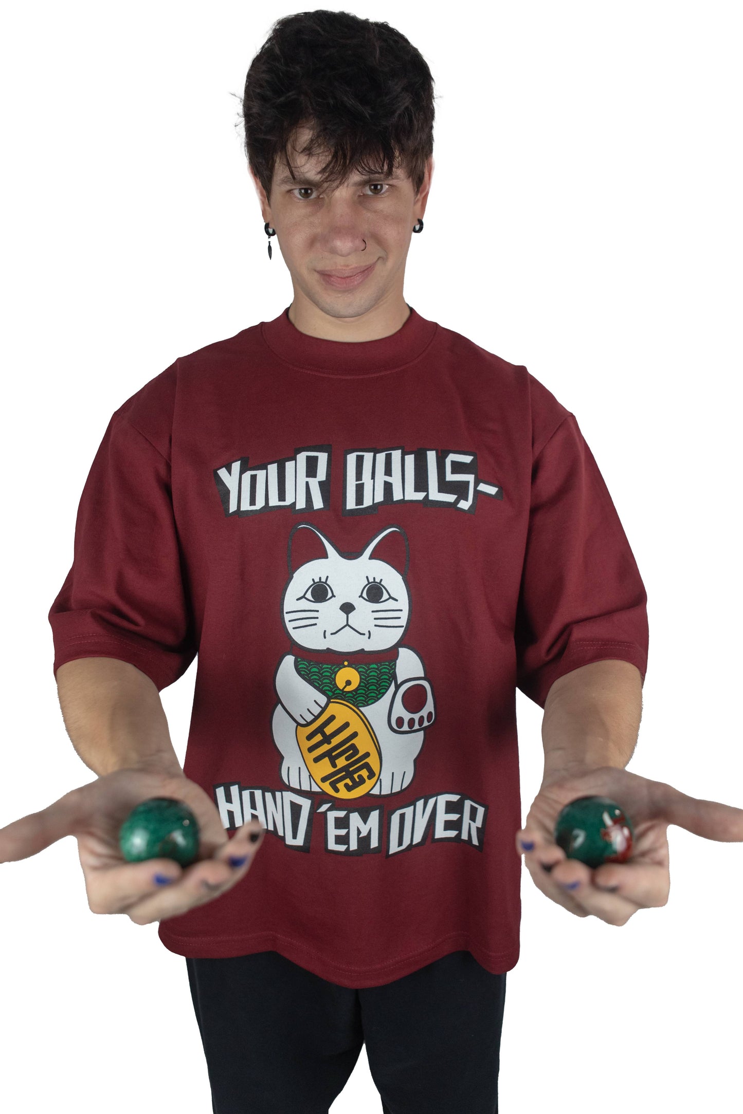 "Your Balls-" Heavyweight Oversized Tee