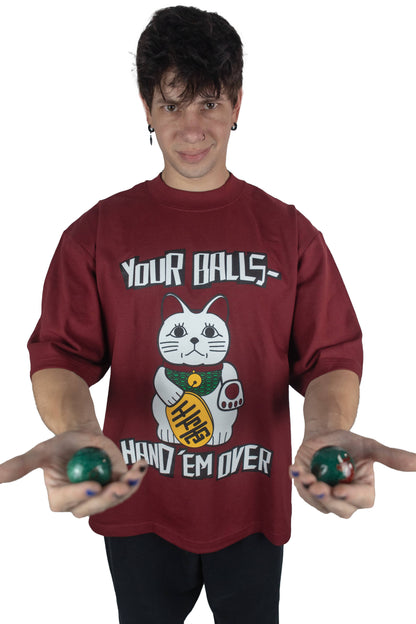 "Your Balls-" Heavyweight Oversized Tee