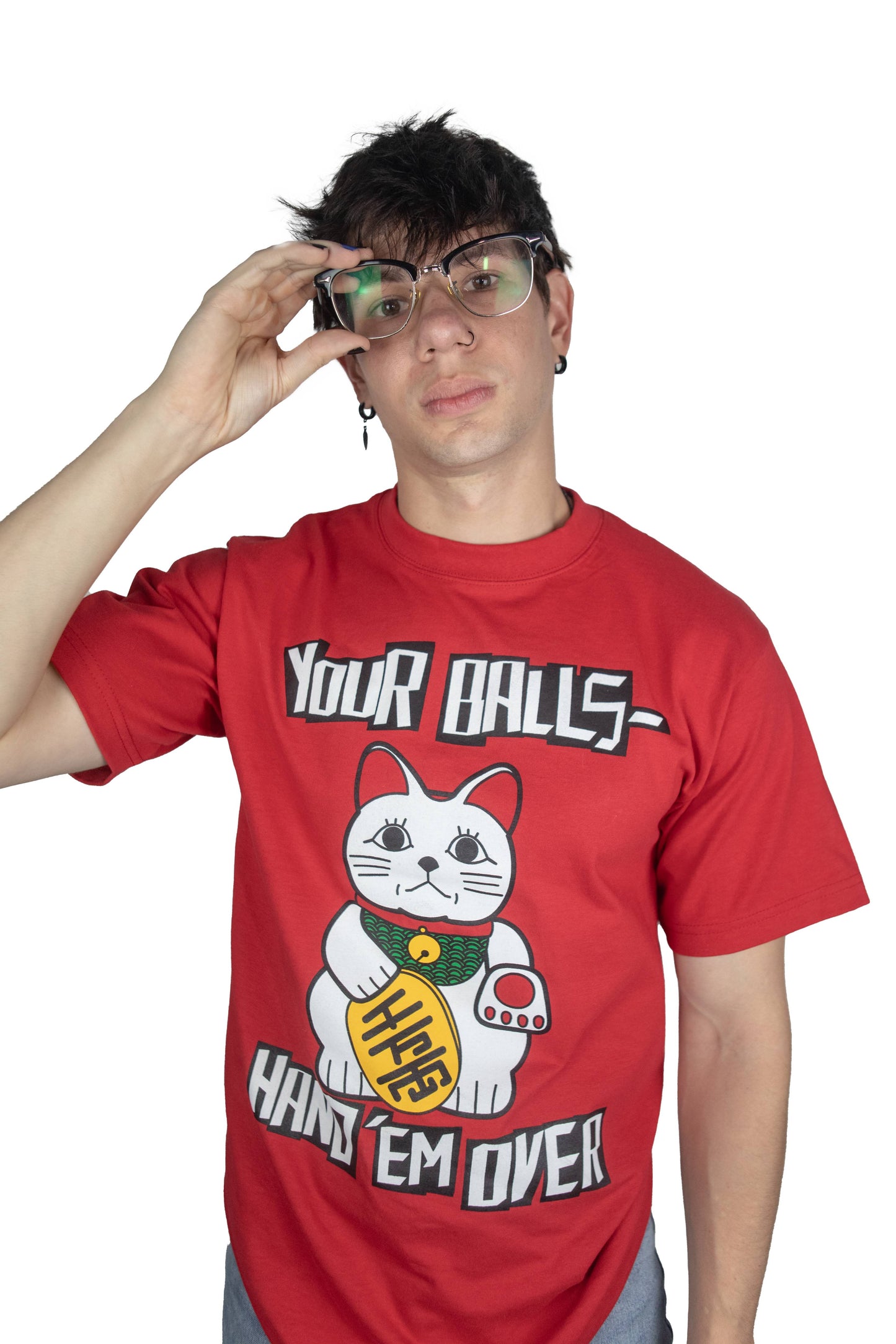 "Hand 'Em Over" Heavyweight Tee