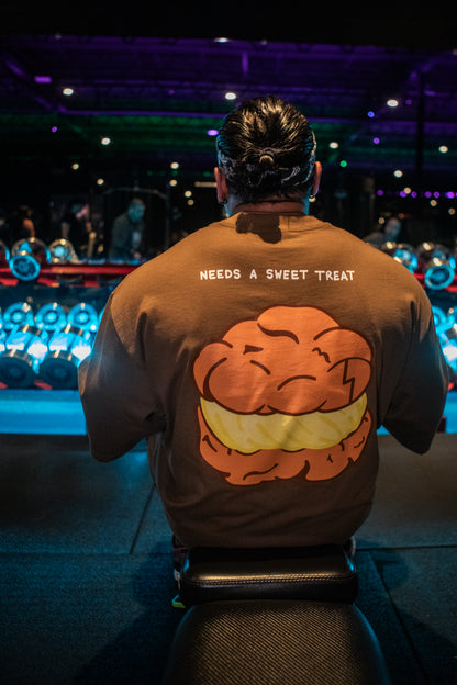 "Needs a Sweet Treat" Heavyweight Oversized Tee