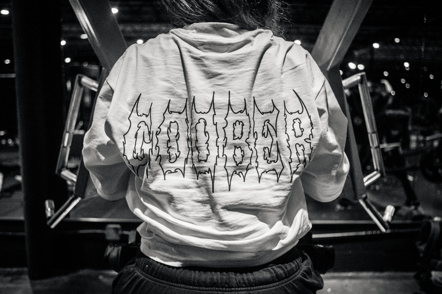 "Schizophrenic Lifter" Heavyweight Oversized Tee