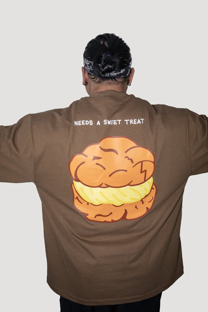 "Needs a Sweet Treat" Heavyweight Oversized Tee