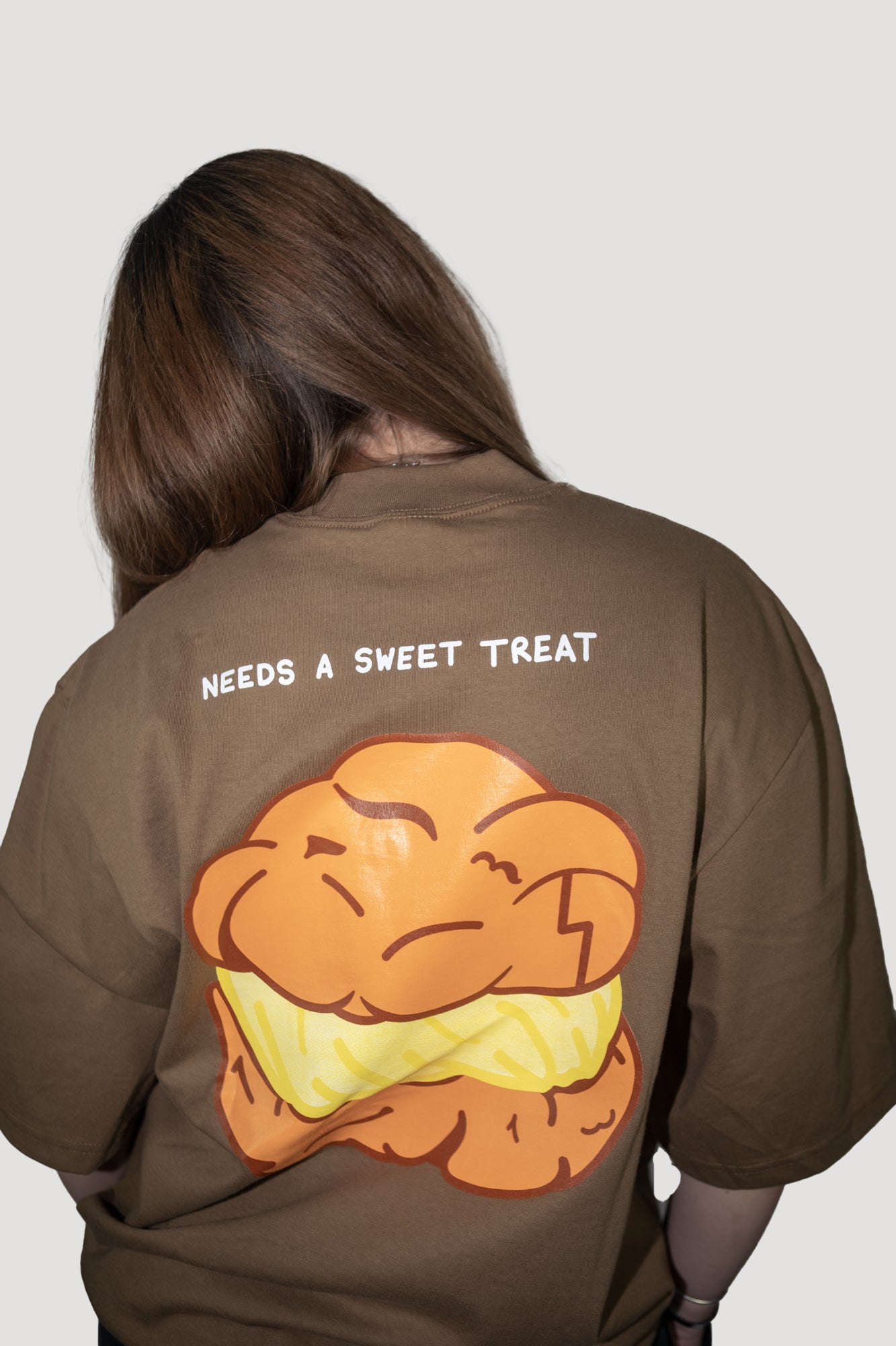 "Needs a Sweet Treat" Heavyweight Oversized Tee