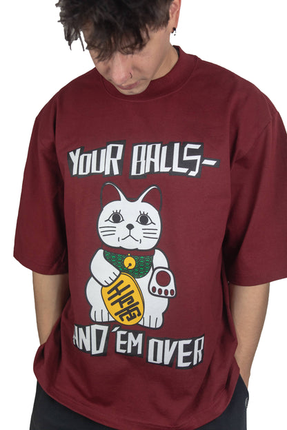 "Your Balls-" Heavyweight Oversized Tee