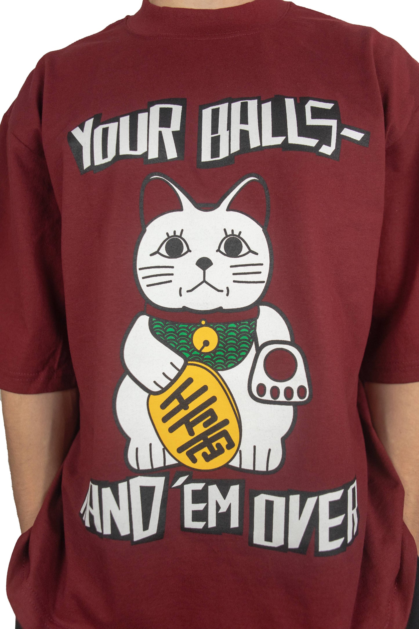 "Your Balls-" Heavyweight Oversized Tee